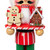 Gingerbread Chef Wooden Christmas Nutcracker - 15"