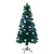 Pre-Lit Fiber Optic Snowflake Artificial Christmas Tree - 5' - Multi LED Lights - IMAGE 2