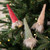 Gnome with Fuzzy Hat Christmas Picks - 13.25" - Set of 3 - IMAGE 1