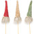 Gnome with Fuzzy Hat Christmas Picks - 13.25" - Set of 3 - IMAGE 3