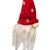 3.5" Mini Gnomes with Knitted Hat Christmas Decorations - Red and Beige - Set of 3