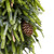 12" Frosted Tree with Squirrel and Pinecones Christmas Decoration - Green