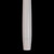6" LED Flameless Flickering Floating  Halloween Taper Candles - White -  Set of 6
