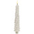 LED Flickering Flameless Wax Tapered Christmas Tree Candles - 9.75" - White - Set of 2 - IMAGE 5