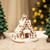 Lighted Ice Cream and Peppermint Gingerbread House Christmas Decoration - 6" - IMAGE 1