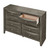 8-Drawer Wooden Beveled Bedroom Chest - 59" - Gray - IMAGE 3