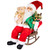 Animated Musical Santa in Rocking Chair Christmas Decoration - 14" - IMAGE 4