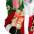 African American Standing Santa Claus with Presents Christmas Decoration - 5'