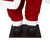 5' African American Santa Claus with Presents and Bear Standing Christmas Decoration