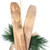 Snow Skis with Burlap Bow Wooden Christmas Decoration - 23.5"