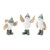 Winter Bird Christmas Figurine Decorations - 4.5" - Set of 6 - IMAGE 2