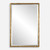 Vanity Rectangular Wall Mirror - 36" - Gold Finish - IMAGE 1