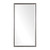 62” Metallic Silver Gabelle Wall Mirror - IMAGE 1