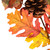 Acorns, Pinecones and Mixed Autumn Foliage Artificial Fall Harvest Garland - 5' x 8" - IMAGE 6