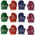 Christmas Mittens Floating Wax Candles - 2.25" - Multicolor - Set of 12 - IMAGE 1