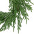 Frosted Norfolk Pine Artificial Christmas Wreath - 20" - Unlit - IMAGE 4
