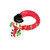 1.5" Smiley Snowman with Top Hat Christmas Taper Candle Rings - Set of 8