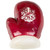 Christmas Mittens with Snowflakes Floating Candles - 3.25" - Red and White - Set of 8 - IMAGE 2