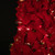 Pre-Lit Fiber Optic Color Changing Red Poinsettia Christmas Tree - 6'