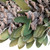14" Frosted Pinecone and Wooden Petals Artificial Christmas Wreath - Unlit