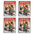 Teddy Bear Christmas Receipt Organizer - 10.25" - Set of 4 - IMAGE 2