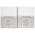 Teddy Bear Christmas Receipt Organizer - 10.25" - Set of 4