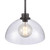 1-Light Hanging Pendant Ceiling Light Fixture with Dome Shade - 14" Matte Black - IMAGE 5