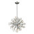 15-Light Starburst Polished Chrome Ceiling Chandelier - 20" - IMAGE 1