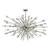 31-Light Starburst Polished Chrome Ceiling Chandelier - 72" - IMAGE 2