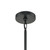 6-Light Candle Style Ceiling Chandelier - 27" - Matte Black - IMAGE 3
