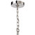 6-Light Candle Style Ceiling Chandelier - 30" - Polished Nickel - IMAGE 5