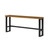 Distressed Rectangular Sofa Bar Table - 84" - Brown and Black - IMAGE 4