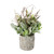 11" Potted Artificial Lambs Ear Plant with Twig - IMAGE 1