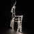 LED Lighted Icy Reindeer Christmas Yard Decoration - 34.25" Silver Wire - Warm White - IMAGE 5