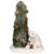 Frosted Tree and Polar Bear Christmas Decoration - 13" - IMAGE 2