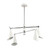 4-Light Adjustable Ceiling Chandelier - 26" - Polished Chrome - IMAGE 2