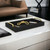 Handmade Rectangular Serving Tray with Handles - Black - 15.75" - IMAGE 1