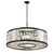 11-Light Round Ceiling Chandelier - 35" - Bronze - IMAGE 1