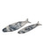 Coastal Oval Fish Serving Platter - 16.5" - Set of 2 - IMAGE 2