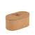 Oval Small Cork Storage Box with Lid - 7.75" - Beige - IMAGE 3