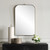 Arch Vanity Wall Mirror - 33" - Brass Plated Finish - IMAGE 2