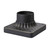 Pier Mount Outdoor Base - 8" - Charcoal - IMAGE 1