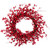 Berries and Mini Apples Artificial Christmas Wreath - 24" - Red - Unlit - IMAGE 2