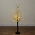Pre-Lit Brown Twig Artificial Christmas Tree - 4' - Warm White LED Lights - IMAGE 1