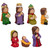 7-Piece Mini Children's Nativity Christmas Set - 4" - Multicolor - IMAGE 4
