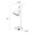 Looped Desk Lamp with Adjustable Shade - 16" - White - IMAGE 5