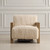 Sheepskin Accent Chair - 32" - Cream - IMAGE 1