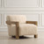 Sheepskin Accent Chair - 32" - Cream - IMAGE 4