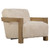 Sheepskin Accent Chair - 32" - Cream - IMAGE 5