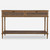Mid Century Style Console Table - 52" - Brown - IMAGE 2